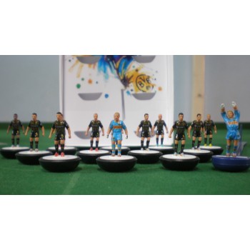 Subbuteo Andrew Table Soccer Borussia Dortmund 2nd 2014-2015 on Lightweight Bases